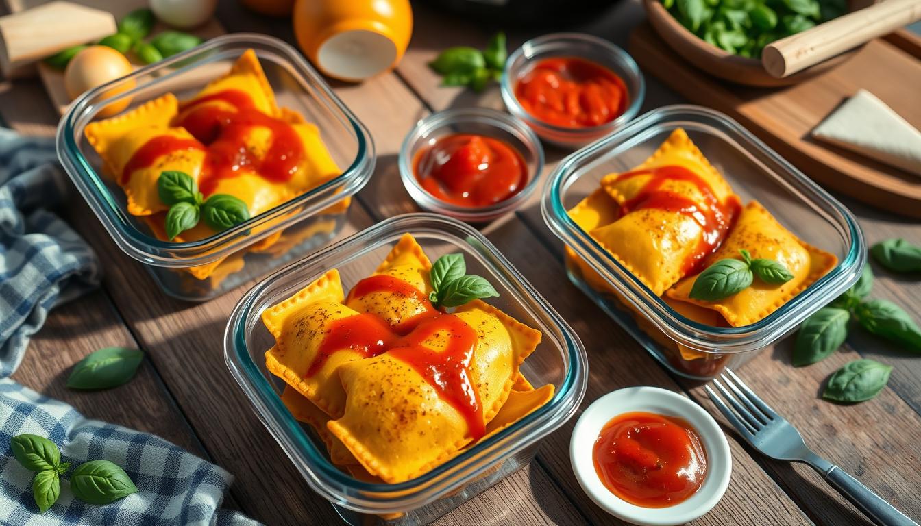 Air Fryer Ravioli