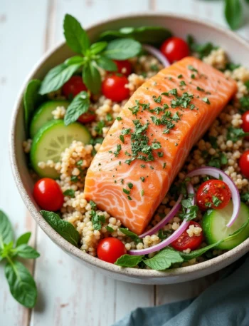 Salmon Couscous Salad