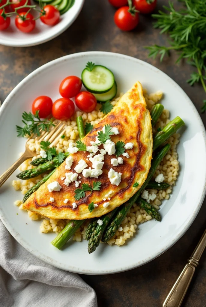 Greek Omelet with Feta