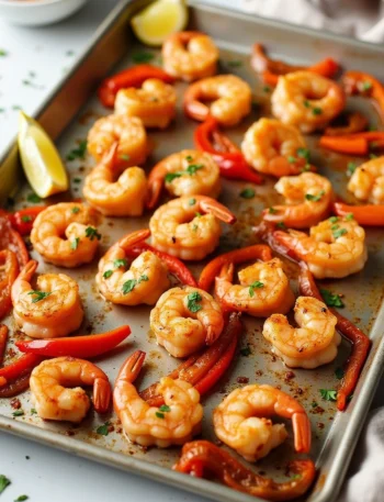 Sheet Pan New Orleans-Style Shrimp