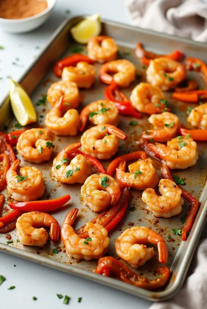 Sheet Pan New Orleans-Style Shrimp