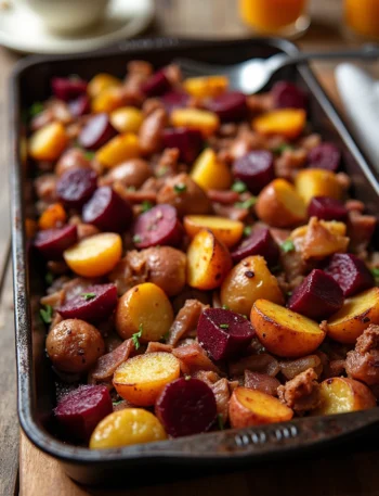 Sheet Pan Red Flannel Hash