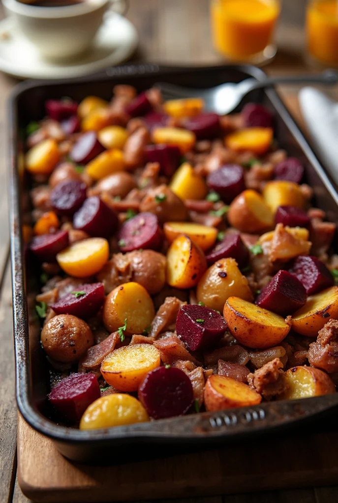 Sheet Pan Red Flannel Hash