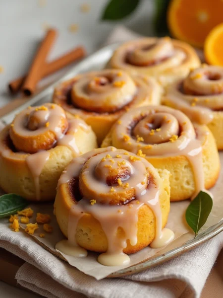 Orange Cinnamon Rolls