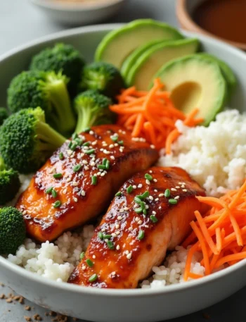 Teriyaki Salmon Bowl