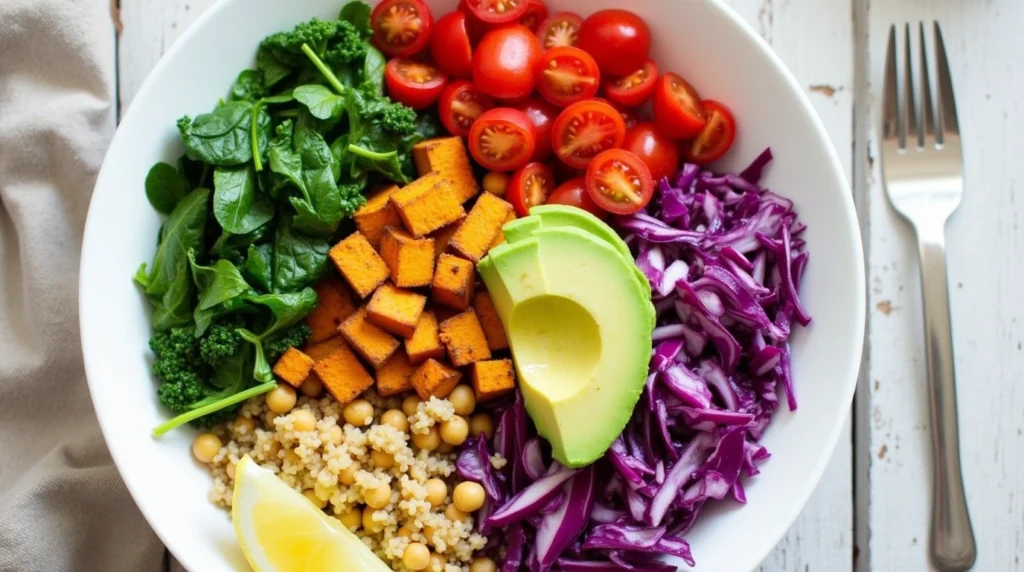 Sweet Potato Couscous Sunshine Bowls