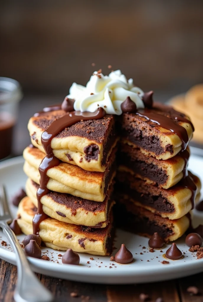 Brookie Pancakes