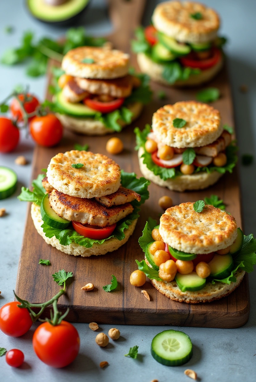 Rice Cake Sandwiches