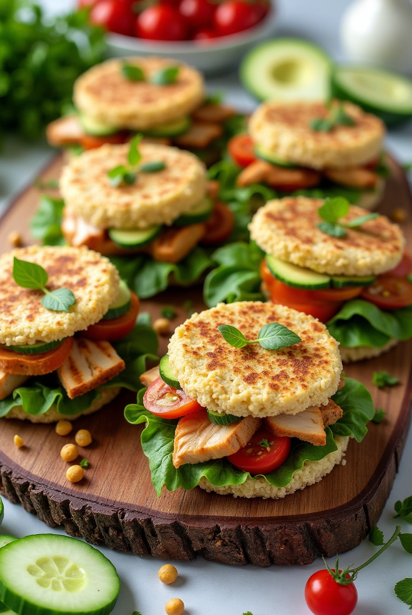 Rice Cake Sandwiches