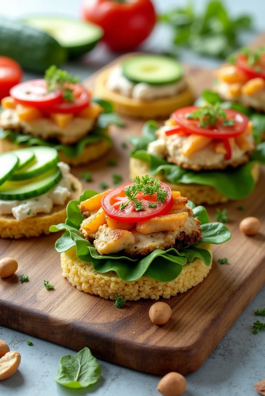 Rice Cake Sandwiches