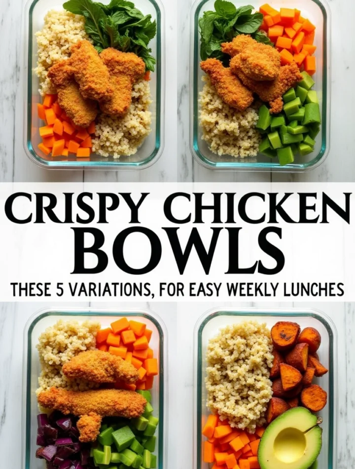 crispy chicken bowl