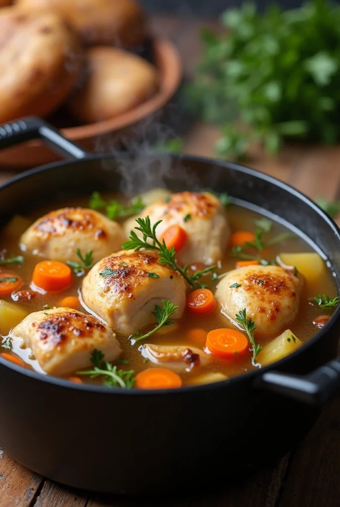 Chicken in a Pot