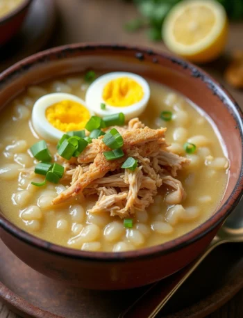 Chicken arroz caldo