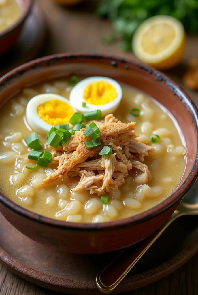 Chicken arroz caldo