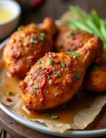 Spicy Honey Butter Fried Chicken