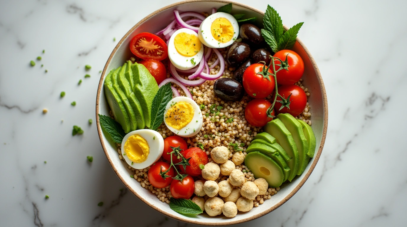 Mediterranean Sorghum Bowl