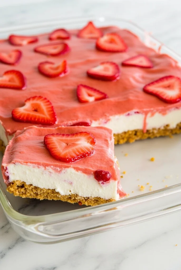 Strawberry Pretzel Salad
