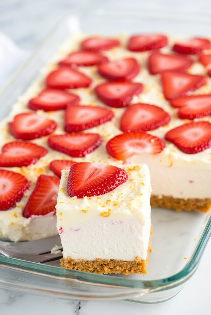 Strawberry Pretzel Salad