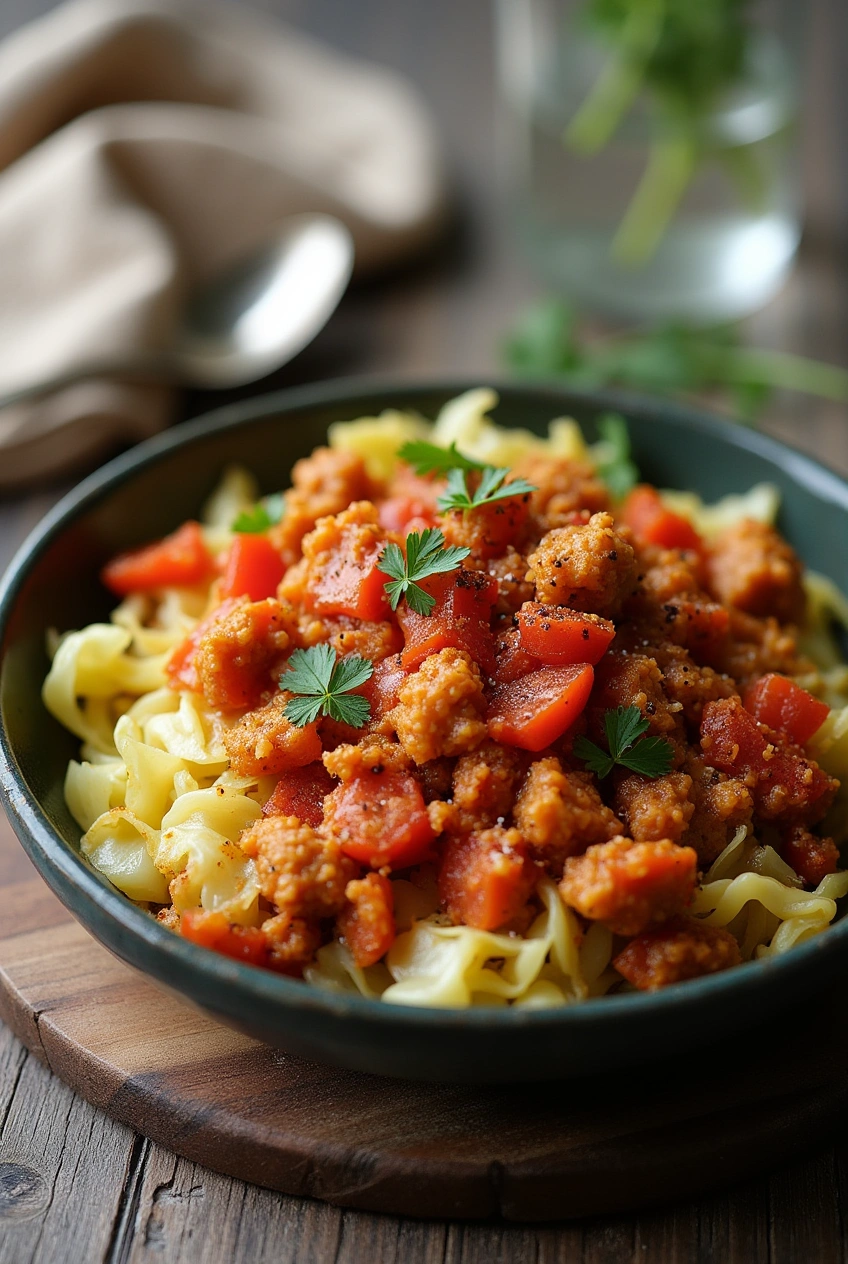 Spicy Unstuffed Cabbage