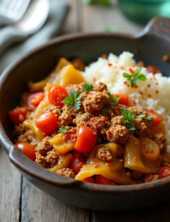 Spicy Unstuffed Cabbage