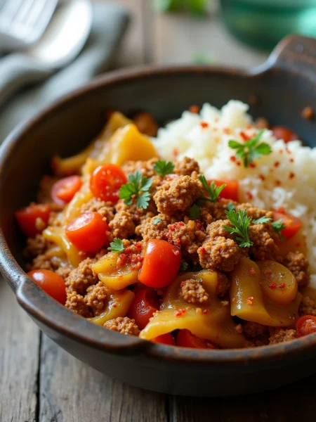 Spicy Unstuffed Cabbage