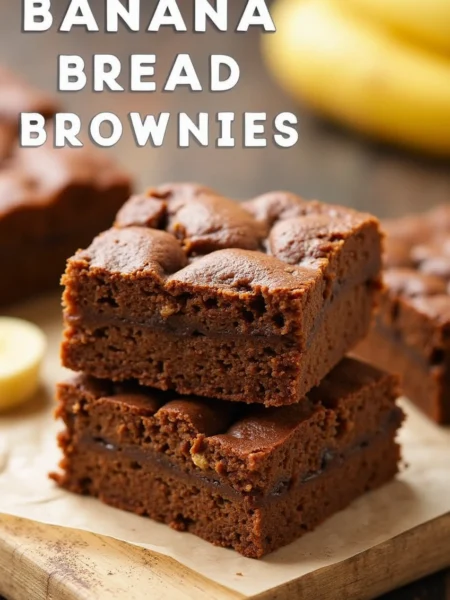 Banana Bread Brownies