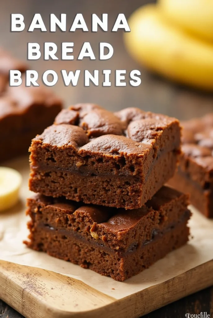 Banana Bread Brownies