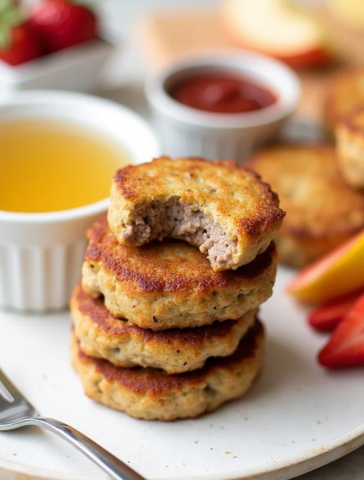 Beef breakfast sausage patties