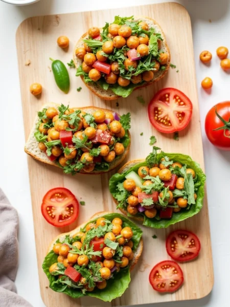 Chickpea Salad Sandwiches
