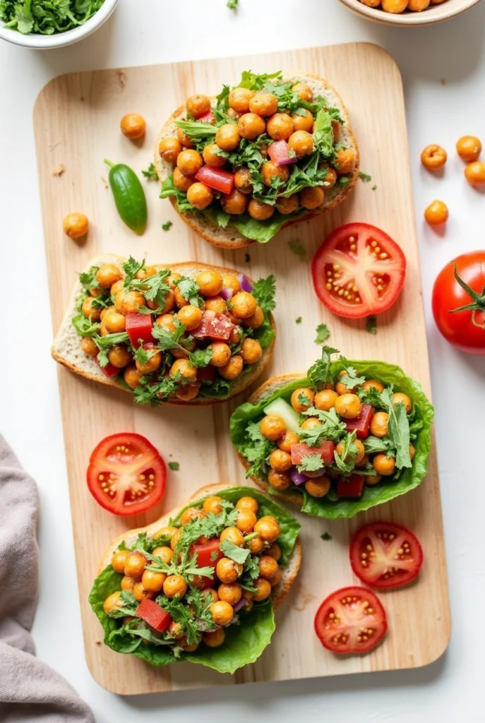 Chickpea Salad Sandwiches