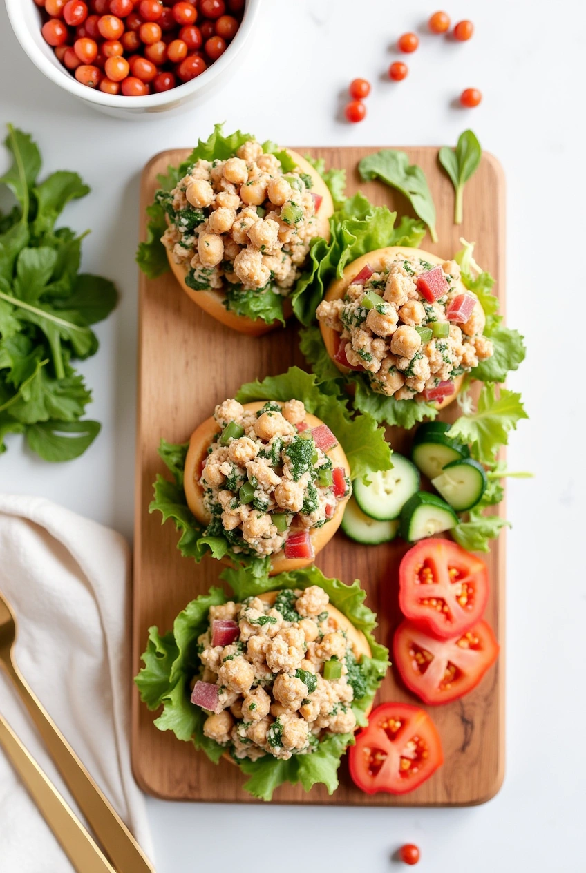 Chickpea Salad Sandwiches