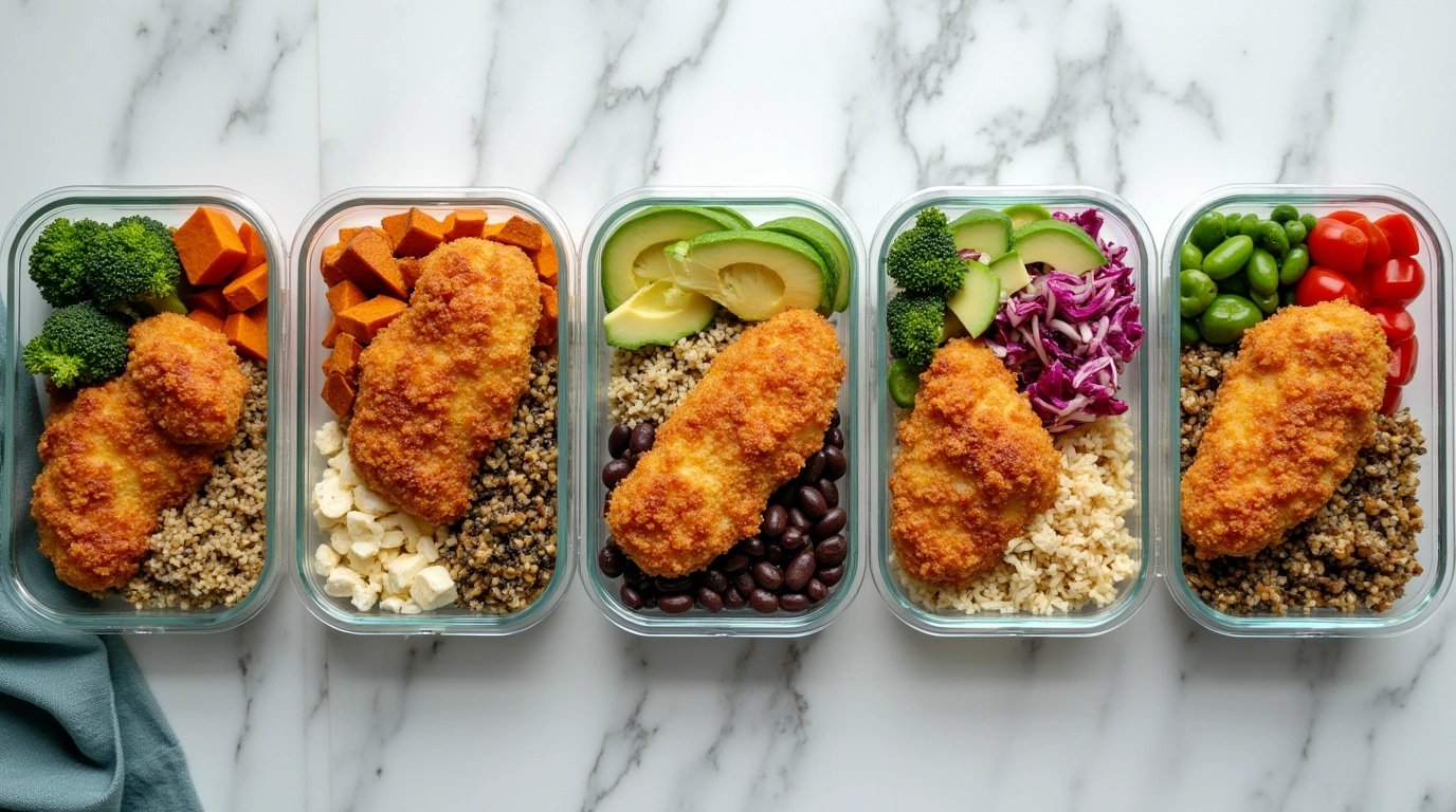 crispy chicken bowl