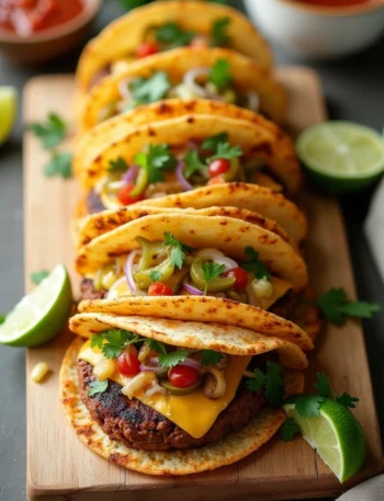Smash Burger Tacos