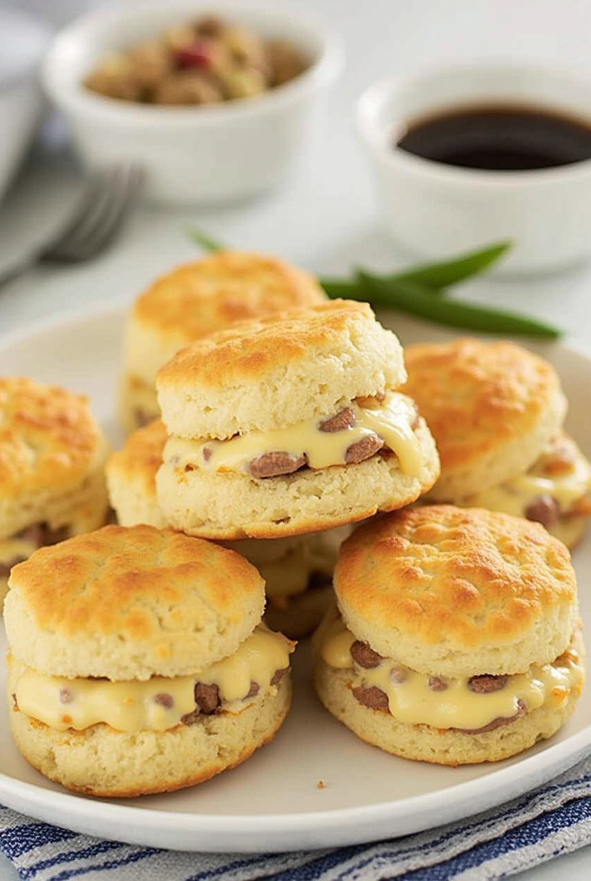 french dip stuffed biscuits
