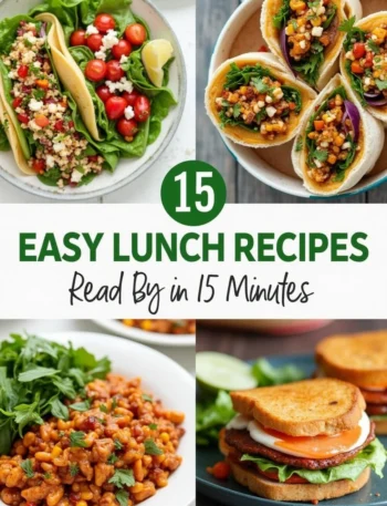Easy lunch recipes