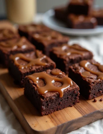 Miso Caramel Brownies