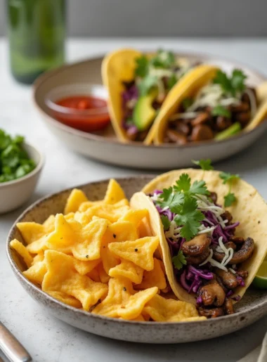 Air-Fryer Pasta Chips