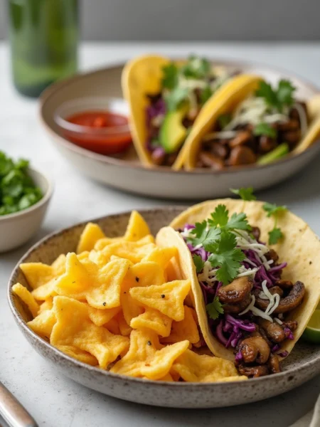 Air-Fryer Pasta Chips
